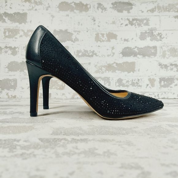 NEW Adrienne Vittadini Naida Embellished Pump Heels M119 - Picture 5 of 13